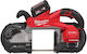 Milwaukee 4933498310 Fierăstrău cu Panglică cu Baterie cu Disc de Tăiere Diametru 127mm