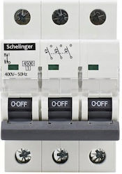 Bemko Dreipoliger Elektrische Schaltpaneel-Druckknopfschalter 20A