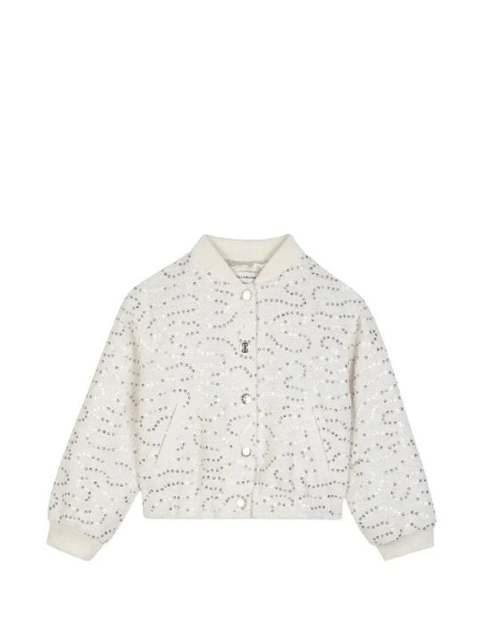 Kids Casual Short Ecru Jacket