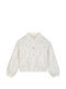 Kids Casual Short Ecru Jacket