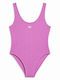 One Piece Swimsuit Purple