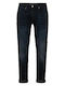 Russel Men's Jeans Pants Elastic Regular Tapered Fit Blue