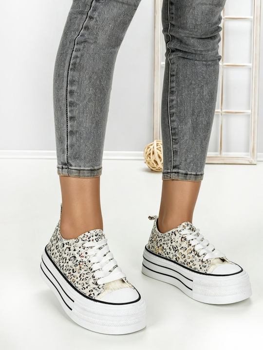 Adidași Flatforms Pentru Femei Negri