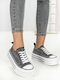 Adidași Flatforms Pentru Femei Negri