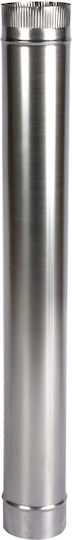 Tub De Coș De Fum Sobă Pe Lemne 100cm Ø120mm Galvanizat