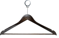 Set 40 Pcs Unicutil Vintage Brown Wooden Hotel Hangers Anti-theft Hook Pants Bar Ideal Shirts Blouses Pants T-shirts Dresses Set 40 Pcs Unicutil Vintage Brown Wooden Hotel Hangers Anti-theft Hook Pants Bar Ideal Shirts Blouses Pants T-shirts Dresses
