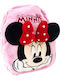 Setino Minnie Mouse Σχολική Τσάντα Πλάτης Νηπιαγωγείου Ροζ