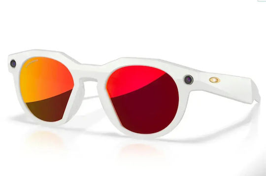 Oakley Meta HSTN Ochelari inteligenți Prizm Negru Albe