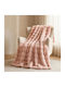 Next Pelzige Decke Einzeln 160x200cm Rosa