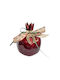 Kalliopi Silver Neujahrs Glücksbringer Granatapfel Rot Keramik 2027 10x12cm