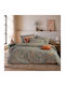 Nef-Nef Homeware Σετ Плик за завивка 100% памук 170x240cm Единичен с Калъфка за възглавница Зелен
