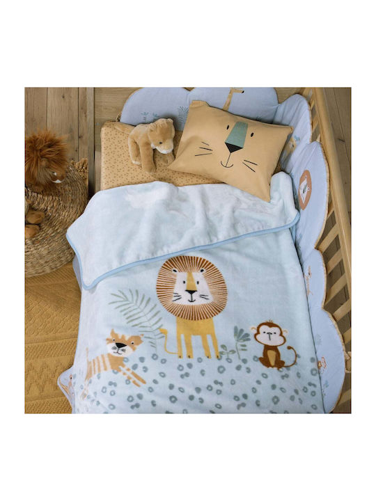 Nef-Nef Homeware Nursery Swaddling Blanket Wild...