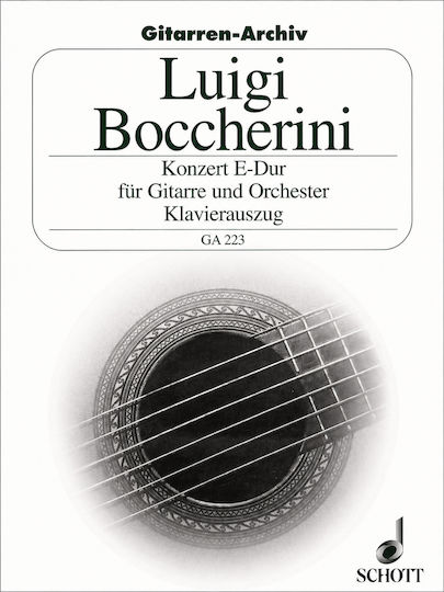 Boccherini Konzert E-dur Fur Gitarre Und Orchester