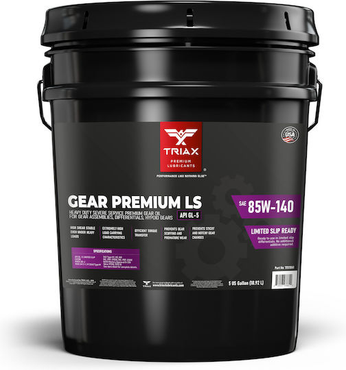 Triax Hd Gear Premium 85w-140 Gl-5 Ulei Diferențial Convertor 18.92l