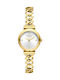 Breeze Damenuhr Batterie mit Gold Rostfreier Stahl Armband