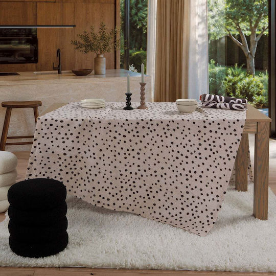 Nef-Nef Homeware Tablecloth Trust Beige 140x180cm