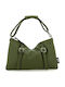 Beyonce Leather Women's Shoulder Crossbody Bag Green
