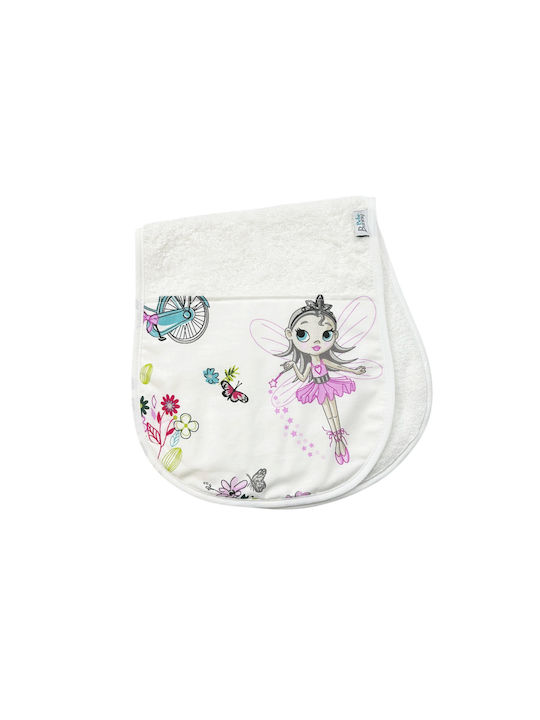 Bunny Bebe Fairy Shoulder Burp Cloth 23x54cm