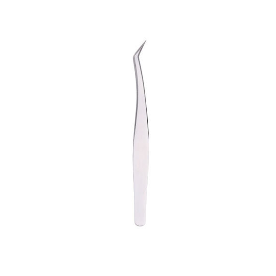 Dancing Swan A8 Professional Isolation Tweezers Eyelash Extensions – Precision Curved Tip