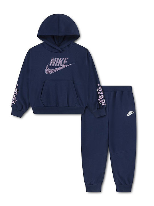 Nike Retro Jogger Kinder Trainingsanzug Dunkelblau
