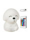 Led Kids Decorative Touch Lamp with Colour Changing White 16.5x11.8x10.5cm