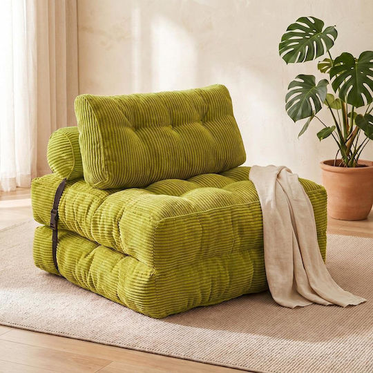 Fotoliu puf verde-lămâie Fotoliu puf verde-lămâie