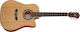 Harley Benton Akustikgitarre Custom Line Cld-1048sce Natürliche Satin-Finish