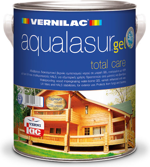 Vernilac Aqualasur Gel Imprägnier-Lack Wasser 2,5l