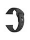 Hoco Λουράκι Σιλικόνης Μαύρο (Samsung Watch8)