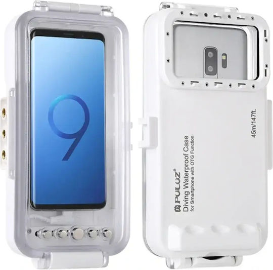 Waterproof Case Puluz 45 M Smartphone Usb-c Port Underwater Photos Videos White