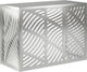 Vidaxl Abdeckung der Außeneinheit Klimaanlage Silber 110 X 50 X 80 Cm