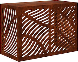 vidaXL Abdeckung der Außeneinheit Klimaanlage Rusty 100 X 50 X 70 Cm