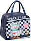 Space Duck Σχολική Ισοθερμική Θήκη Φαγητού 19x11x22cm (Διάφορα Χρώματα)