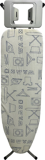 Pratik Bügelbretter Für Dampfbügeleisen Zusammenklappbar 131x34x90cm