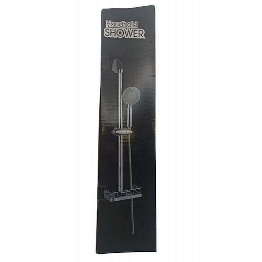 Shower Slide Bar with Handheld Showerhead and Hose