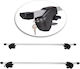 Car Roof Bars Aluminum Key Car Raised Roof Bar A