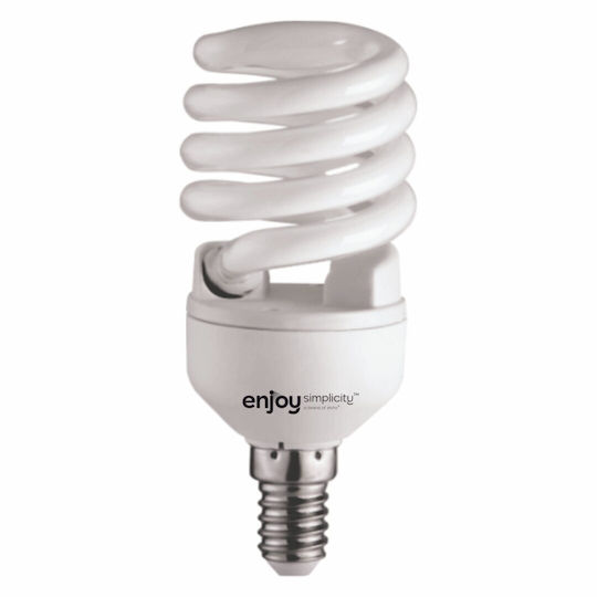 El100001 El100001 T2 Extra Slim Spiral|11w >49w Ε14|6500k|564lm Enjoysimplicity