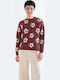 Women's Long Sleeve Sweater Chocolate Bean