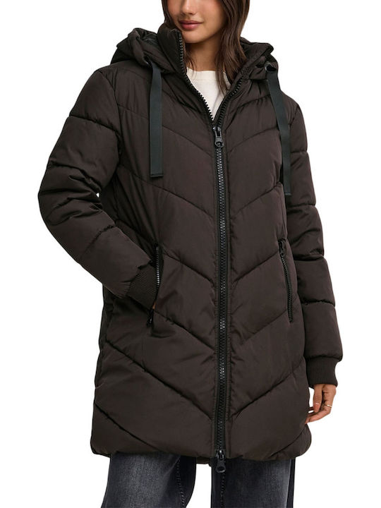 Vero Moda Γυναικείο Μπουφάν για Χειμώνα Chocola...