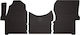 Rubber Car Mats Mercedes Sprinter Ii Van 2006-2019 Black Fitted