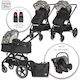 Lorelli Viola Reversible 2 in 1 Baby Stroller Suitable for Newborn Multicolour