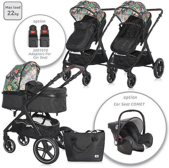 Lorelli Viola Reversible 2 in 1 Baby Stroller Suitable for Newborn Multicolour