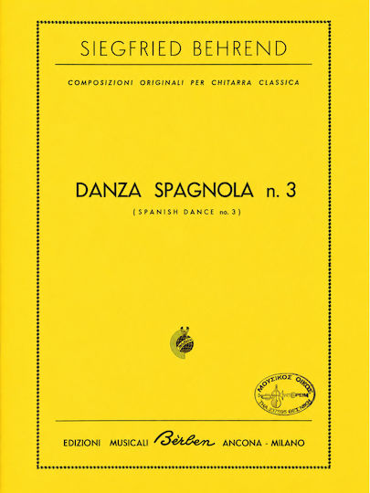 Behrend Danza Spangola Nr 3 Behrend Danza Spangola Nr 3