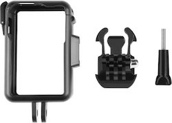 Puluz Dji Osmo Action 5 Pro 4 3 Schwarze Action-Kamera-Stützbasis Puluz Dji Osmo Action 5 Pro 4 3 Schwarze Action-Kamera-Stützbasis