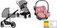 Lionelo Mari Tour Reversible 2 in 1 Baby Stroller Suitable for Newborn Grey