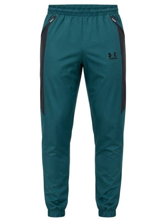 Under Armour Ua M Παντελόνι Φόρμας Πράσινο