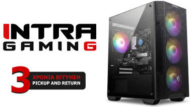 Intra Настолен компютър (i5-14400F/16GB DDR4/480GB SSD/GeForce RTX 3050/Без операционна система)