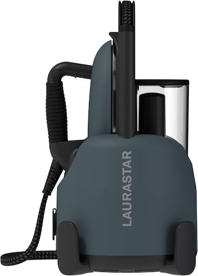 LauraStar Парен Почистващ Уред За Дрехи Подов 2200W с Резервоар 1.1л Син