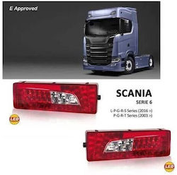 Дясна Задна LED Фар За Scania 611346