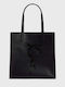 Große Icon Damenhandtasche Schwarz